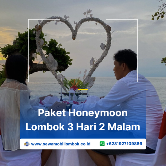 Paket Honeymoon Lombok 3 Hari 2 Malam