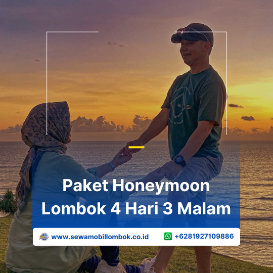 Paket Honeymoon Lombok 4 Hari 3 Malam